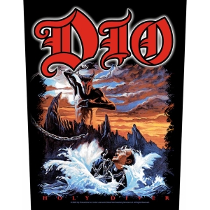 Dio - Holy Diver Back Patch in the group MERCHANDISE / Merch / Hårdrock at Bengans Skivbutik AB (5569038)