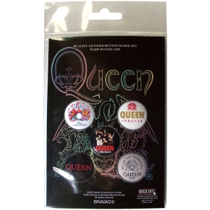 Queen - Killer Queen Button Badge Pack in the group MERCHANDISE / Merch / Pop-Rock at Bengans Skivbutik AB (5569298)