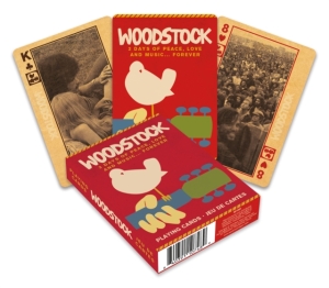 Woodstock - Woodstock Playing Cards in the group MERCHANDISE / Merch / Kommande / Pop-Rock at Bengans Skivbutik AB (5569321)