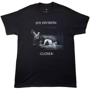 Joy Division - Classic Closer Uni Bl T-Shirt in the group MERCHANDISE / T-shirt / Pop-Rock at Bengans Skivbutik AB (5569520r)