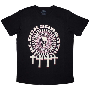 Black Sabbath - Hypnotic Skull Uni Bl in the group MERCHANDISE / T-shirt / Hårdrock at Bengans Skivbutik AB (5570040r)