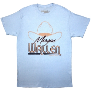 Morgan Wallen - Stetson Hat Uni Lht Blue in the group MERCHANDISE / T-shirt / Country at Bengans Skivbutik AB (5570044r)