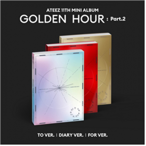 Ateez - Golden Hour : Part 2 (Random Ver.) in the group CD / Upcoming releases / K-Pop at Bengans Skivbutik AB (5570154)