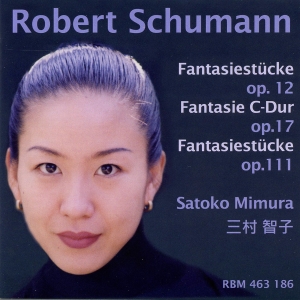 Mimura Satoko - Robert Schumann - Fantasies Op. 12, in the group CD / Klassiskt at Bengans Skivbutik AB (5570670)