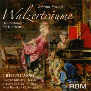 Trio Picasso - Johann Strauss - Walzerträume - Arr in the group CD / Klassiskt at Bengans Skivbutik AB (5570673)