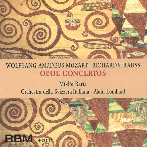 Miklos Barta - Mozart/Strauss - Oboe Concertos in the group CD / Klassiskt at Bengans Skivbutik AB (5570676)