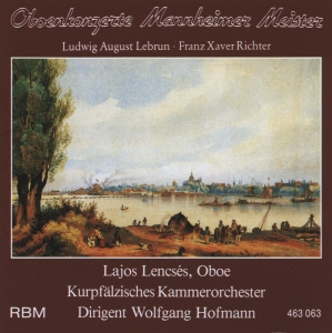 Lajos Lencses - Oboe Concertos By Lebrun/Richter/St in the group OUR PICKS / Christmas gift tip CD at Bengans Skivbutik AB (5570685)