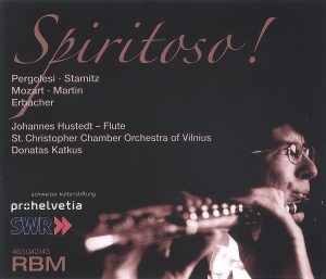 Johannes Hustedt - Spiritoso! - Flute Concertos By Per in the group CD / Klassiskt at Bengans Skivbutik AB (5570708)