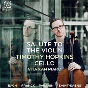 Timothy Hopkins - Salute To The Violin - Works By Bac in the group OUR PICKS / Christmas gift tip CD at Bengans Skivbutik AB (5570790)