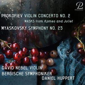 David Nebel Daniel Huppert Bergis - Sergei Prokofiev: Violin Concerto N in the group CD / Klassiskt at Bengans Skivbutik AB (5570835)