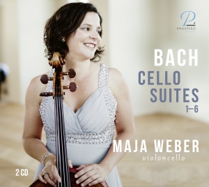 Maja Weber - J. S. Bach: Cello Suites Bwv 1007-1 in the group CD / Klassiskt at Bengans Skivbutik AB (5570874)