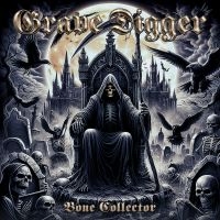 Grave Digger - Bone Collector (Dark Blue Marble) in the group OTHER / Övrigt /  at Bengans Skivbutik AB (5570930)