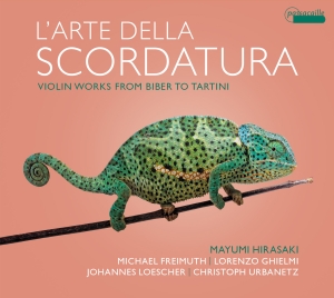 Mayumi Hirasaki - L'arte Della Scordatura in the group CD / Klassiskt at Bengans Skivbutik AB (5571318)