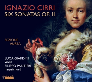 Sezione Aurea - Ignazio Cirri - Six Sonatas in the group CD / Klassiskt at Bengans Skivbutik AB (5571404)