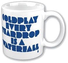 Coldplay - Every Teardrop Is A Waterfall - Boxed Mug in the group MERCHANDISE / Merch / Pop-Rock at Bengans Skivbutik AB (5572257)