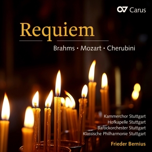 Johannes Brahms Wolfgang Amadeus M - Brahms/Mozart/Cherubini: Requiem in the group OUR PICKS / Christmas gift tip CD at Bengans Skivbutik AB (5572360)