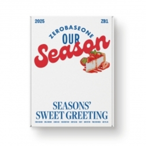 Zerobaseone - 2025 Seasons Sweet Greeting (Our Season) in the group MERCHANDISE / Merch / Kommande / K-Pop at Bengans Skivbutik AB (5572759)