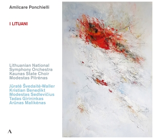 Lithuanian National Symphony Orches - Ponchielli: I Lituani in the group CD / Upcoming releases / Classical at Bengans Skivbutik AB (5573268)