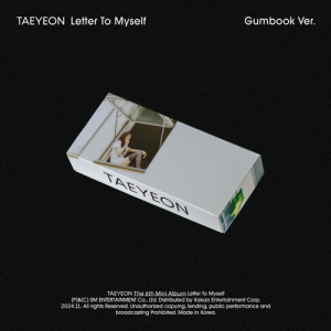 Taeyeon - Letter To Myself (Gumbook Ver.) in the group OUR PICKS / Friday Releases / Friday December 13th 2024 at Bengans Skivbutik AB (5573711)