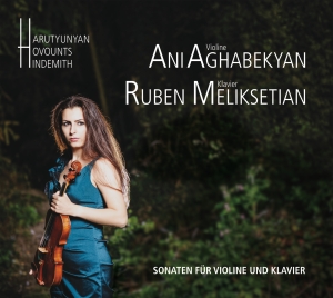 Ani Aghabekyan Ruben Meliksetian - Sonatas For Violin And Piano in the group CD / Klassiskt at Bengans Skivbutik AB (5573739)