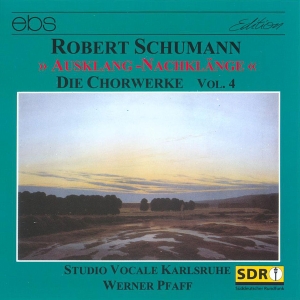 Werner Pfaff Studio Vocale Karlsru - Robert Schumann: Choral Works Vol. in the group CD / Klassiskt at Bengans Skivbutik AB (5573862)