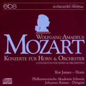 Ifor James Johannes Rainer Philha - W A Mozart: Horn Concertos in the group CD / Klassiskt at Bengans Skivbutik AB (5573891)