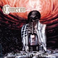 Comecon - Megatrends In Brutality (Red Black in the group VINYL / Upcoming releases / Hårdrock at Bengans Skivbutik AB (5574087)