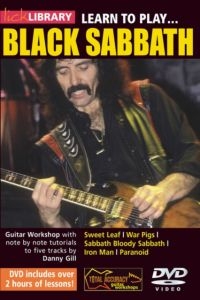 Black Sabbath - Lick Library: Learn To Play in the group OTHER / Music-DVD & Bluray at Bengans Skivbutik AB (5574213)