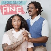 Chris Quelle & Jean Grae - Everything's Fine (Baby Blue & Pink in the group VINYL / Upcoming releases / Pop-Rock at Bengans Skivbutik AB (5574276)