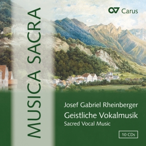 Rheinberger - Musica Sacra - Sacred Vocal Music in the group OUR PICKS / Christmas gift tip CD at Bengans Skivbutik AB (5574492)