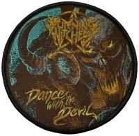 Burning Witches - Patch Dance With The Devil (9,7 Cm) in the group MERCHANDISE / Accessoarer / Kommande / Hårdrock at Bengans Skivbutik AB (5574611)