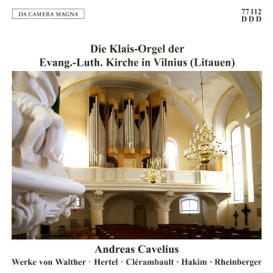 Cavelius Andreas - The Klais Organ Of The Lutheran Chu in the group OUR PICKS / Christmas gift tip CD at Bengans Skivbutik AB (5574867)