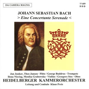 J. S. Bach - Eine Concertante Serenade in the group OUR PICKS / Christmas gift tip CD at Bengans Skivbutik AB (5574872)