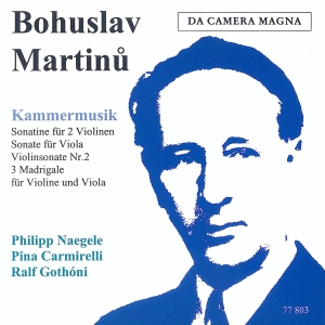 Martinu - Chamber Music in the group OUR PICKS / Christmas gift tip CD at Bengans Skivbutik AB (5574876)