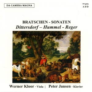 Werner Kloor Peter Jansen - Sonatas For Viola in the group CD / Klassiskt at Bengans Skivbutik AB (5574889)