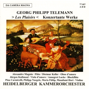 Telemann G P - Les Plaisirs in the group OUR PICKS / Christmas gift tip CD at Bengans Skivbutik AB (5574893)