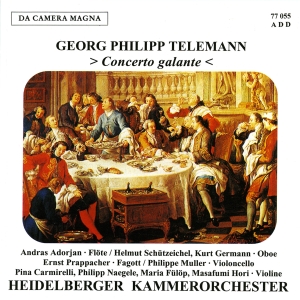 Telemann G P - Concerto Galante in the group OUR PICKS / Christmas gift tip CD at Bengans Skivbutik AB (5574897)