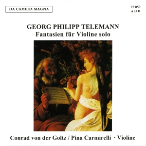 Telemann G P - Fantasias For Solo Violin in the group OUR PICKS / Christmas gift tip CD at Bengans Skivbutik AB (5574978)