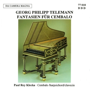 Telemann G P - Fantasias For Harpsichord in the group OUR PICKS / Christmas gift tip CD at Bengans Skivbutik AB (5574996)