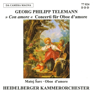 Telemann G P - Concertos For Oboe D'amore in the group OUR PICKS / Christmas gift tip CD at Bengans Skivbutik AB (5575007)