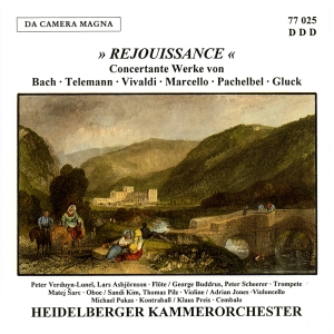 Heidelberger Kammerorchester - Rejouissance in the group CD / Klassiskt at Bengans Skivbutik AB (5575008)