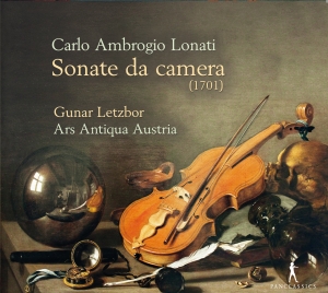 Carlo Ambrogio Lonati - Sonate Da Camera - Nos. 1, 2, 3 & 6 in the group CD / Klassiskt at Bengans Skivbutik AB (5575081)