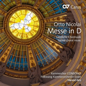 Nicolai - Otto Nicolai - Mass In D Major/Sacr in the group OUR PICKS / Christmas gift tip CD at Bengans Skivbutik AB (5575108)