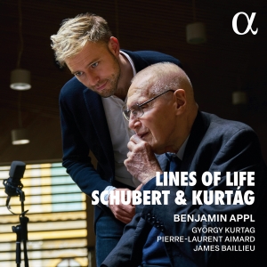 Benjamin Appl - Schubert & Kurtag: Lines Of Life in the group CD / Upcoming releases / Classical at Bengans Skivbutik AB (5575292)