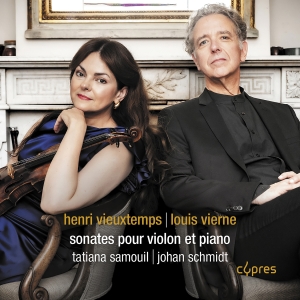 Vieuxtemps/Vierne - Sonates Pour Violon Et Piano in the group CD / Upcoming releases / Classical at Bengans Skivbutik AB (5575300)