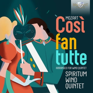 W A Mozart - Cosi Fan Tutte, Arranged For Wind Q in the group CD / Upcoming releases / Classical at Bengans Skivbutik AB (5575321)