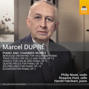 Marcel Dupré - Piano & Chamber Works in the group CD / Upcoming releases / Classical at Bengans Skivbutik AB (5575427)