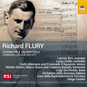 Richard Flury - Casanova E L'albertolli, Comedia Li in the group CD / Upcoming releases / Classical at Bengans Skivbutik AB (5575458)