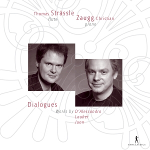 Thomas Strässle Christian Zaugg - Dialogues - Works For Flute & Piano in the group OUR PICKS / Christmas gift tip CD at Bengans Skivbutik AB (5575924)