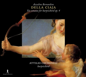 A.B. Della Ciaja - Six Sonatas For Harpsichord Op. 4 in the group CD / Klassiskt at Bengans Skivbutik AB (5575946)